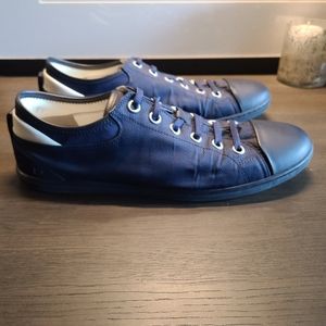Louis Vuitton Men’s Nylon Damier Shoe, Size 9